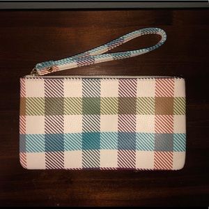 🌟SOLD—NEW leather clutch